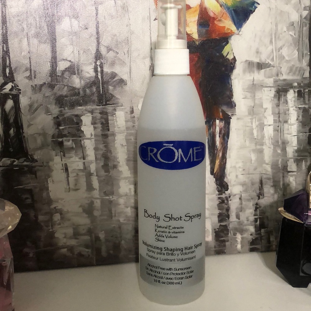 Crome Body Shot Spray for hair